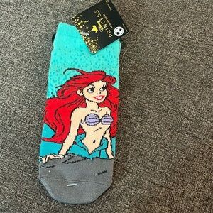 Disney little mermaid socks new with tags